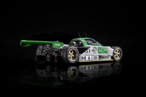Motorhelix 1/64 Mazda 787B 201 Green/White - GT Hobby Store