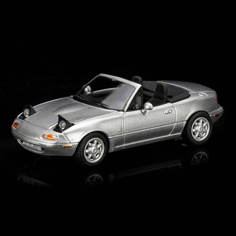 Motorhelix 1/64 Mazda MX-5 (NA) Silverstone Metallic LHD - GT Hobby Store