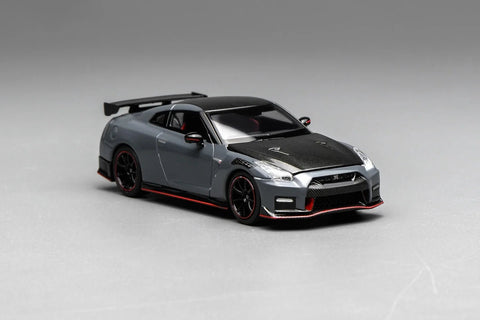 Motorhelix 1/64 Nissan GT-R NISMO (R35) Special Edition 2022 NISMO Stealth Gray - GT Hobby Store