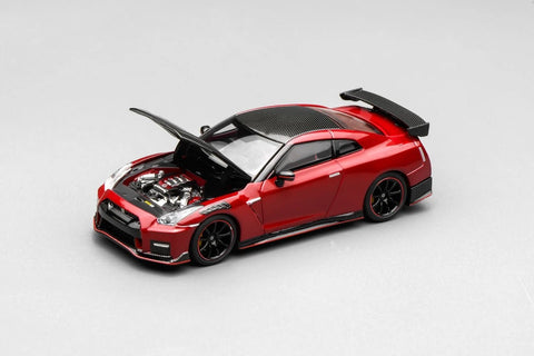 Motorhelix 1/64 Nissan GT-R NISMO (R35) Special Edition 2022 NISMO Vibrant Red - GT Hobby Store