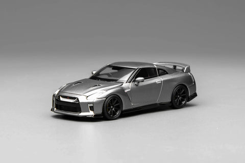 Motorhelix 1/64 Nissan GT-R (R35) Track Edition Engineered by Nismo 2020 Dark Metal Gray - GT Hobby Store