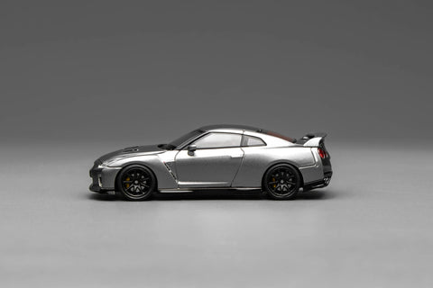Motorhelix 1/64 Nissan GT-R (R35) Track Edition Engineered by Nismo 2020 Dark Metal Gray - GT Hobby Store