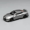 Motorhelix 1/64 Nissan GT-R (R35) Track Edition Engineered by Nismo 2020 Dark Metal Gray - GT Hobby Store