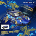 Motorhelix 1/64 RWB 993 Royal Ocean – Metallic Blue - GT Hobby Store