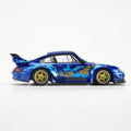 Motorhelix 1/64 RWB 993 Royal Ocean – Metallic Blue - GT Hobby Store