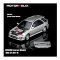 Motorhelix 1/64 Subaru Impreza Wagon WRX STI Ver VI - Arctic Silver Metallic - GT Hobby Store
