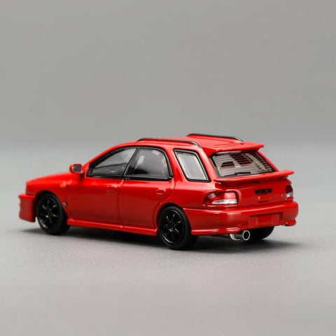 Motorhelix 1/64 Subaru Impreza Wagon WRX STI Ver. VI Cherry Blossom Red - GT Hobby Store