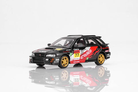 Motorhelix 1/64 Subaru Impreza Wagon WRX STI Verion VI - Cusco Livery Black - GT Hobby Store