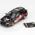 Motorhelix 1/64 Subaru Impreza Wagon WRX STI Verion VI - Cusco Livery Black - GT Hobby Store