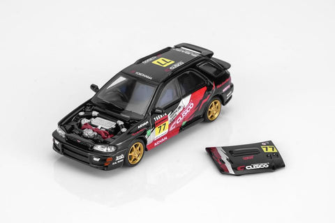 Motorhelix 1/64 Subaru Impreza Wagon WRX STI Verion VI - Cusco Livery Black - GT Hobby Store