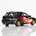 Motorhelix 1/64 Subaru Impreza Wagon WRX STI Verion VI - Cusco Livery Black - GT Hobby Store