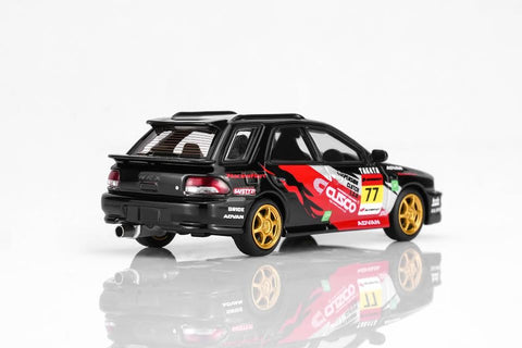 Motorhelix 1/64 Subaru Impreza Wagon WRX STI Verion VI - Cusco Livery Black - GT Hobby Store