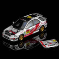 Motorhelix 1/64 Subaru Impreza Wagon WRX STI Verion VI - Cusco Livery Silver - GT Hobby Store