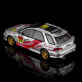 Motorhelix 1/64 Subaru Impreza Wagon WRX STI Verion VI - Cusco Livery Silver - GT Hobby Store