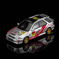 Motorhelix 1/64 Subaru Impreza Wagon WRX STI Verion VI - Cusco Livery Silver - GT Hobby Store