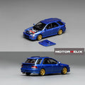 Motorhelix 1/64 Subaru Impreza Wagon WRX STI Version VI (Gc8) Customized World Rally Blue Mica - GT Hobby Store