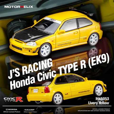Motorhelix Honda Civic Type R (EK9) J'S Racing - GT Hobby Store