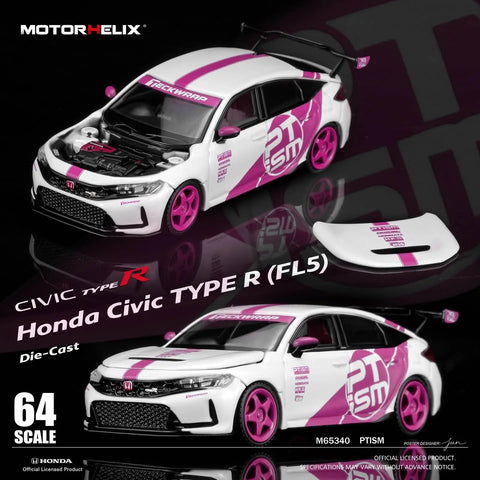 Motorhelix Honda Civic Type R (FL5) PTiSM Custom Pink - GT Hobby Store