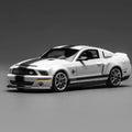 Motorhelix X Greenlight 1/64 Ford Mustang Shelby GT500 2007 White - GT Hobby Store
