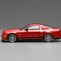 Motorhelix X Greenlight 1/64 Ford Mustang Shelby GT500 Super Snake 2007 Red With Black Stripe - GT Hobby Store