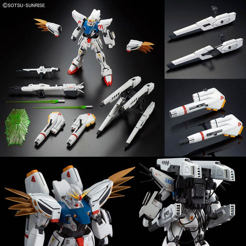 P - BANDAI MG 1/100 GUNDAM F91 Ver.2.0 with Back Cannon & Twin Vesbar - GT Hobby Store