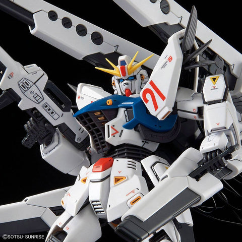 P - BANDAI MG 1/100 GUNDAM F91 Ver.2.0 with Back Cannon & Twin Vesbar - GT Hobby Store
