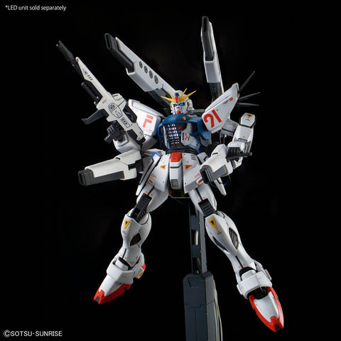 P - BANDAI MG 1/100 GUNDAM F91 Ver.2.0 with Back Cannon & Twin Vesbar - GT Hobby Store