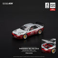 Pop ace 1/64 Pandem Silvia S13 - Moontech Red - GT Hobby Store