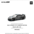 Pop Race 1/64 992 Stinger GTR Carbon Edition (Blue Stripe) - GT Hobby Store