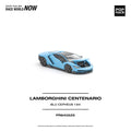 Pop Race 1/64 Lamborghini Centenario - Blu Cepheus - GT Hobby Store