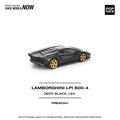Pop Race 1/64 Lamborghini Countach LPI 800-4 Deep Black - GT Hobby Store