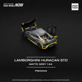 Pop Race 1/64 Lamborghini Huracan STO Matte Grey - GT Hobby Store