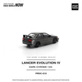 Pop Race 1/64 Lancer Evolution IV - Dark Chrome - GT Hobby Store