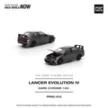 Pop Race 1/64 Lancer Evolution IV - Dark Chrome - GT Hobby Store
