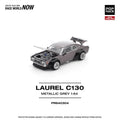 Pop Race 1/64 Laurel C130 Metallic Grey - GT Hobby Store