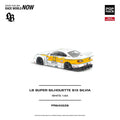Pop Race 1/64 LB Super Silhouette S15 Silvia - White - GT Hobby Store