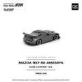 Pop Race 1/64 Mazda RX-7 Re-Amemiya - Dark Chrome - GT Hobby Store