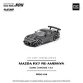 Pop Race 1/64 Mazda RX-7 Re-Amemiya - Dark Chrome - GT Hobby Store