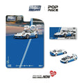 Pop Race 1/64 Mazda RX7 (FD3S) Blue / White (Enigma Exclusive Edition) - GT Hobby Store