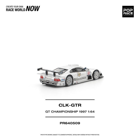 Pop Race 1/64 Mercedes-Benz AMG CLK GTR FIA GT Championship 1997 - GT Hobby Store