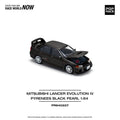 Pop Race 1/64 Mitsubishi Lancer Evolution IV - Pyrenees Black Pearl - GT Hobby Store