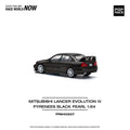 Pop Race 1/64 Mitsubishi Lancer Evolution IV - Pyrenees Black Pearl - GT Hobby Store