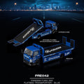 Pop Race 1/64 Pandem Fuso 300 Transporter - Blue - GT Hobby Store