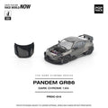 Pop Race 1/64 Pandem GR 86 - Dark Chrome - GT Hobby Store