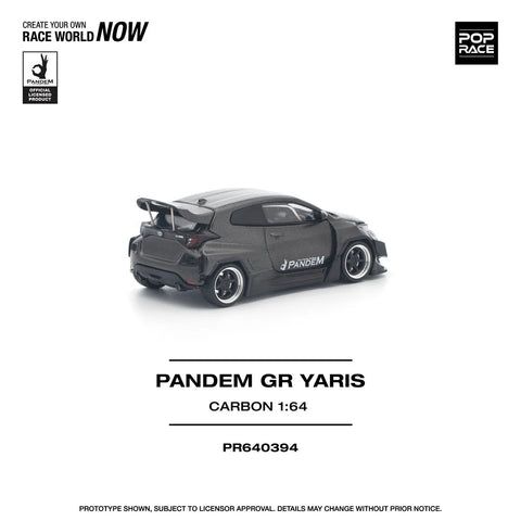 Pop Race 1/64 Pandem GR Yaris Carbon Edition - GT Hobby Store