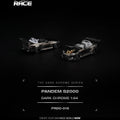 Pop Race 1/64 Pandem S2000 Dark Chrome - GT Hobby Store