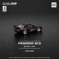 Pop Race 1/64 Pandem Silvia S13 - Black - GT Hobby Store