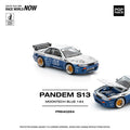Pop Race 1/64 Pandem Silvia S13 Moontech Blue - GT Hobby Store
