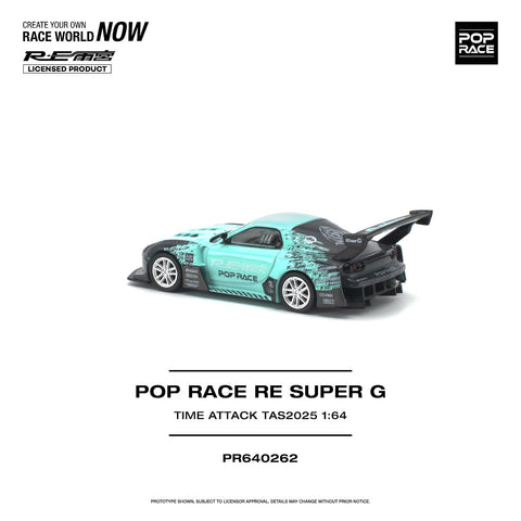 Pop Race 1/64 Pop Race Re Super G Time Attack TAS 2025 - GT Hobby Store