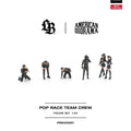 Pop Race 1/64 Pop Race Team Crew (6 Figures) - GT Hobby Store
